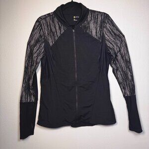 ZELLA Lightweight Athletic Fitted Zip Up Jacket with Mesh Detailing  I Size XL